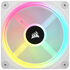 Corsair iCUE LINK QX120 RGB Series, PWM fan, 3-pack including RGB controller - 120mm, white, Starter image number null