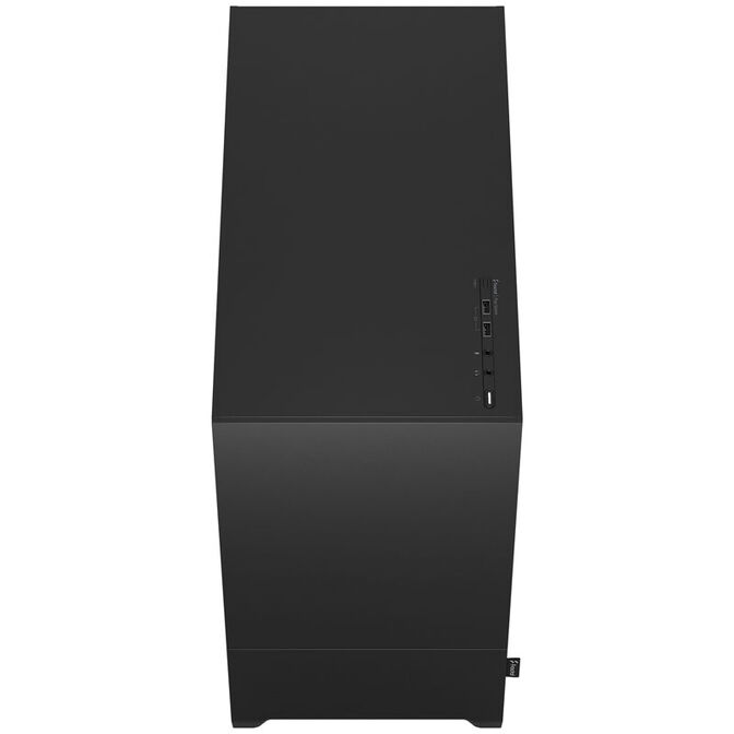 Fractal Design Pop Mini Silent Solid Micro-ATX case, soundproofed - black image number 3
