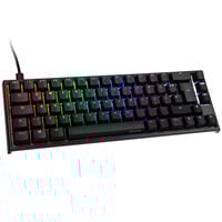 Ducky One 2 SF Gaming Tastatur, MX-Speed-Silver, RGB LED - schwarz