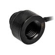 Alphacool Eiszapfen Temperatursensor G1/4 IG/IG mit AG Adapter - schwarz image number null