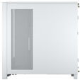 Corsair Frame 4000D RS ARGB PC case, Mid Tower, E-ATX, RGB, Tempered Glass - white image number null