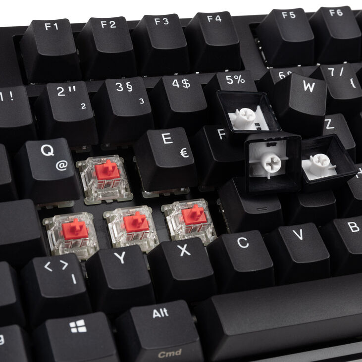 Ducky Origin Gaming Tastatur, Cherry MX-Silent-Red image number 4