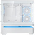 ASUS Prime AP202 ARGB PC-Geh&auml;use, Midi Tower, mATX, ARGB, Tempered Glass - wei&szlig; image number null