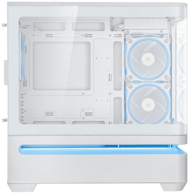 ASUS Prime AP202 ARGB PC-Geh&auml;use, Midi Tower, mATX, ARGB, Tempered Glass - wei&szlig; image number 6