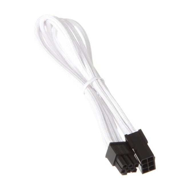 SilverStone 6-Pin-PCIe auf 6-Pin-PCIe Verl&auml;ngerung - 250mm wei&szlig; image number 1