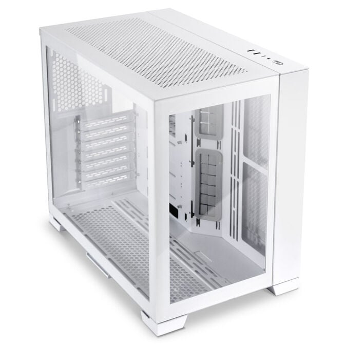 Lian Li O11 Dynamic Mini Snow Edition, Mid-Tower, Tempered Glass - White image number 1