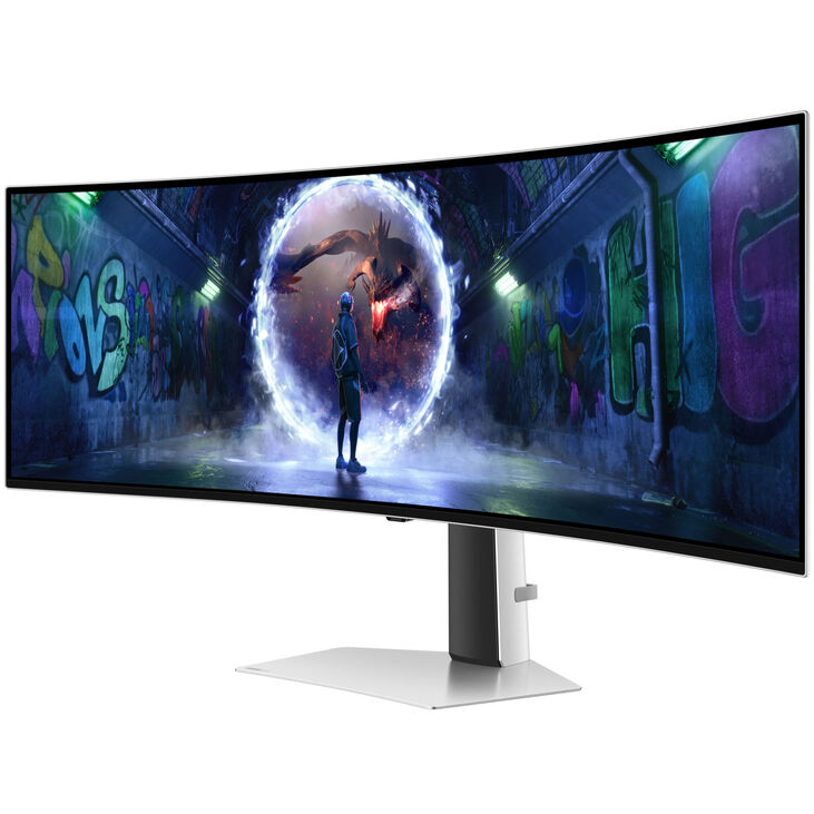Samsung Odyssey OLED G9 G93SD, 49 Zoll Gaming Monitor, 240Hz, QD-OLED, FreeSync Premium Pro image number 1