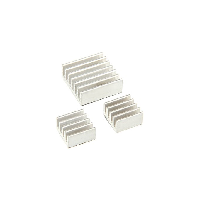 Raspberry Pi K&uuml;hlk&ouml;rper-Set - silber image number 1