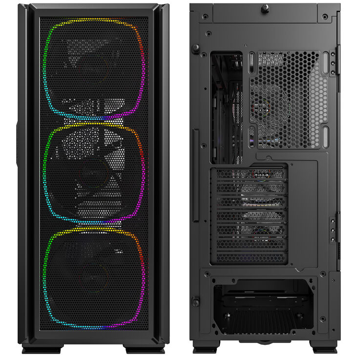 Montech SKY TWO GX Mid Tower, Tempered Glass - Black image number 5