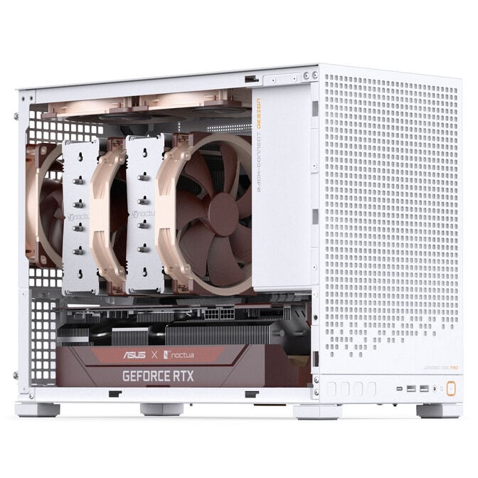 Jonsbo D32 PRO PC Case + TRYX PANORAMA SE Complete Water Cooling, ARGB - 240mm, White image number 14