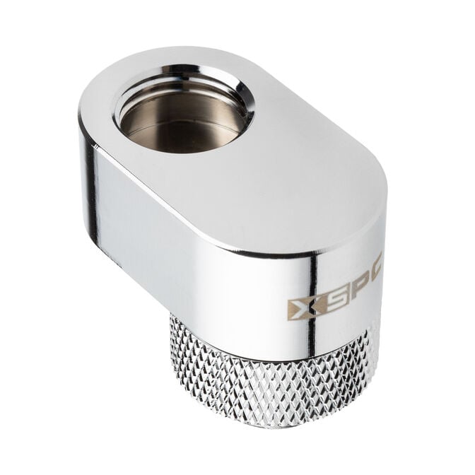XSPC G1/4 Rotary 14mm Offset Fitting - Chrome image number 0