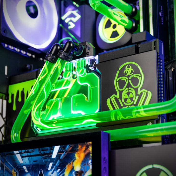 Gaming PC Toxic Fury Elite, Intel Core i9-14900K, NVIDIA GeForce RTX 4090 - Custom Water Cooling image number 5