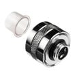 Alphacool Eiszapfen Pro fitting 16mm hard tube G1/4, 6-Pack - chrome image number null