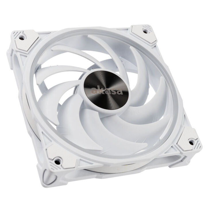 Akasa SOHO AR Addressable-RGB Lüfter, weiß - 120mm image number 1