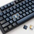 Ducky One 3 Pro Nazca Line Gaming Keyboard, Mechanical, 8,000 Hz, Hot-Swap, RGB – Cherry MX2A Blue, ANSI (US) image number null