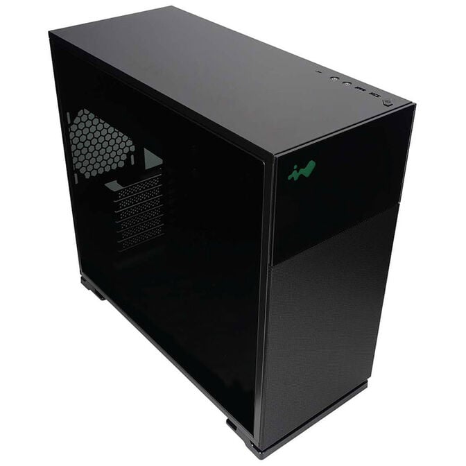InWin 127 Mid Tower Tempered Glass - Black image number 1