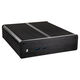 Akasa Euler M Fanless Mini-ITX Gehäuse, 80W Netzteil, OEM - schwarz