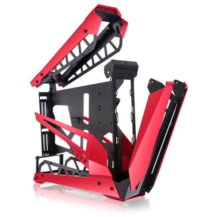 Raijintek NYX PRO Showcase Full Tower, Tempered Glass - red image number 3