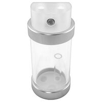 Singularity Computers Protium Reservoir 100mm - Acrylic, frosted, silver