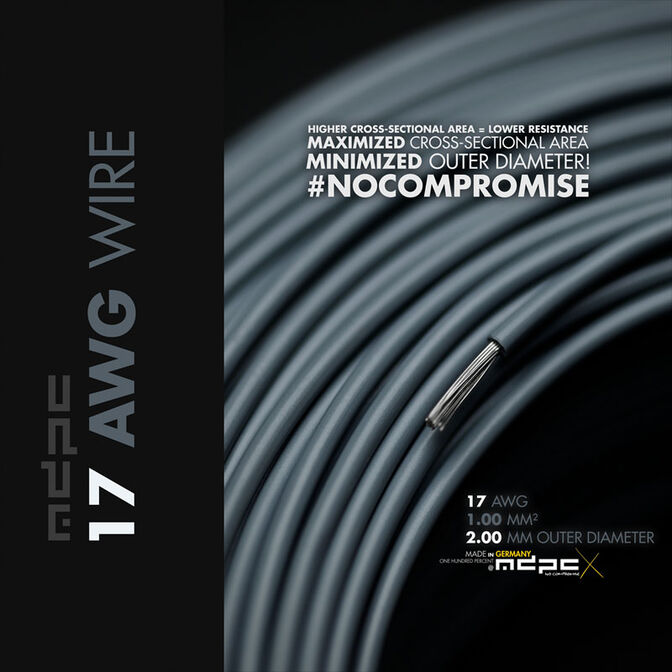 MDPC-X Schaltlitze 17-AWG Grey, 1m image number 0