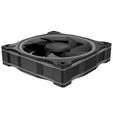 ASUS Prime MR120 ARGB Fan, PWM, Aura Sync - 120mm, black, triple-pack image number null