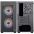 Aerocool Hexform-G-BK-v2 Midi-Tower, Tempered Glass - schwarz image number null