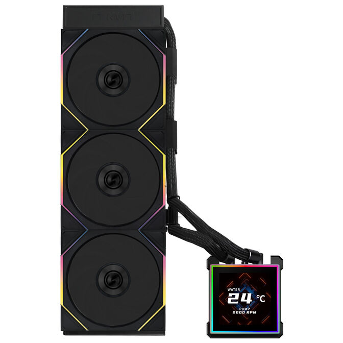 Lian Li HydroShift II LCD-S 360TL AiO Water Cooling, RGB, LCD Display - 360mm, black image number 1