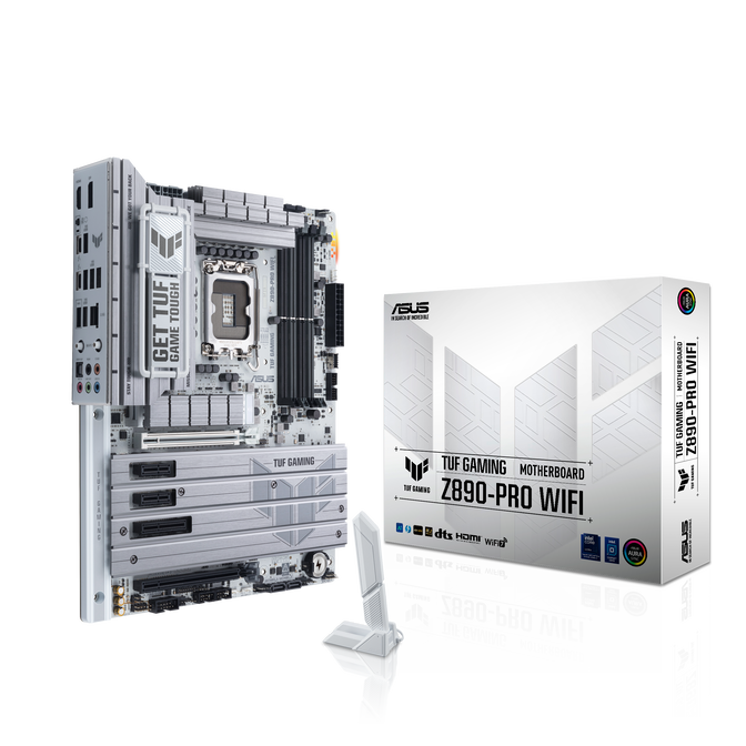 ASUS TUF Gaming Z890-Pro WiFi Mainboard, Sockel 1851, Intel Z890, DDR5 image number 0
