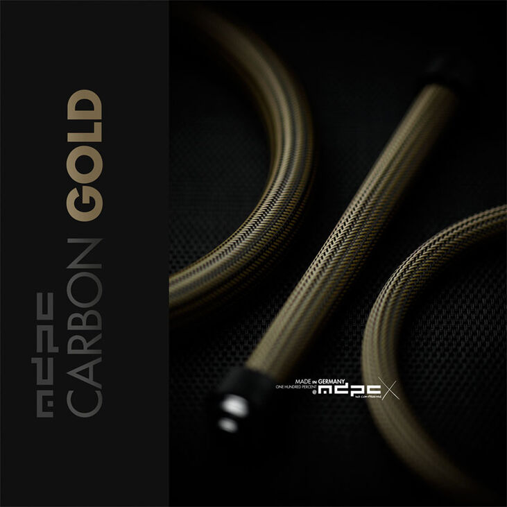 MDPC-X Sleeve BIG - Carbon-Gold, 1m image number 0