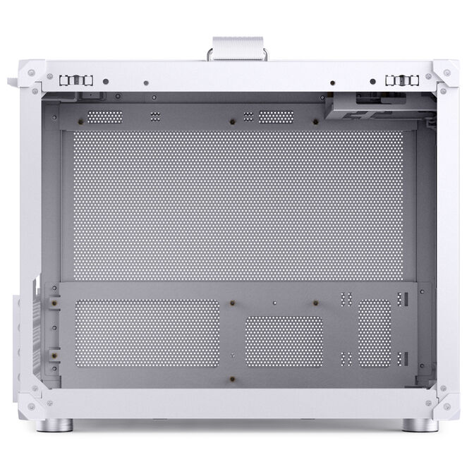 Jonsbo C6 MAX PC case, mini case, Micro-ATX, Tempered Glass - white image number 10