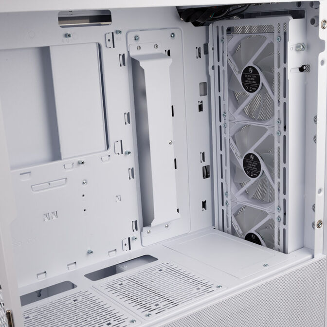 Lian Li LANCOOL II Mesh C RGB Snow Edition Midi-Tower, Tempered Glass - wei&szlig; image number 7