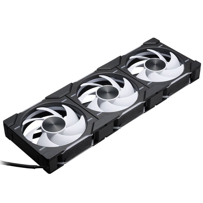 Phanteks NV7 E-ATX-Geh&auml;use, Tempered Glass, ARGB + D30 PWM Regular Airflow D-RGB L&uuml;fter, 3er Pack - 120mm, schwarz image number 12