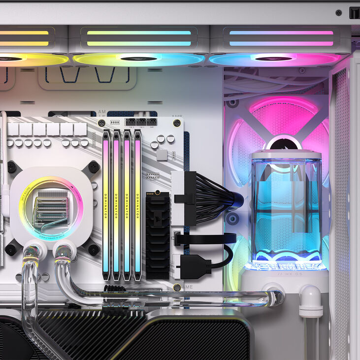 Corsair Hydro X iCUE Link XH405i RGB Elite - weiß image number 3