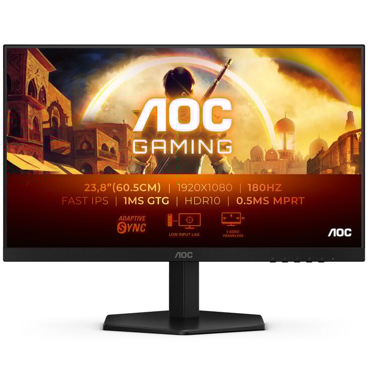 AOC Gaming 24G42E, 23.8-inch Gaming Monitor, 180Hz, IPS, FreeSync image number 0