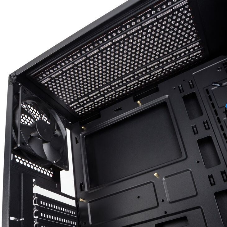 Kolink Stronghold Midi-Tower, Tempered Glass - schwarz image number 9