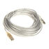 InLine USB 2.0 Kabel, A auf B, transparent - 10m image number null