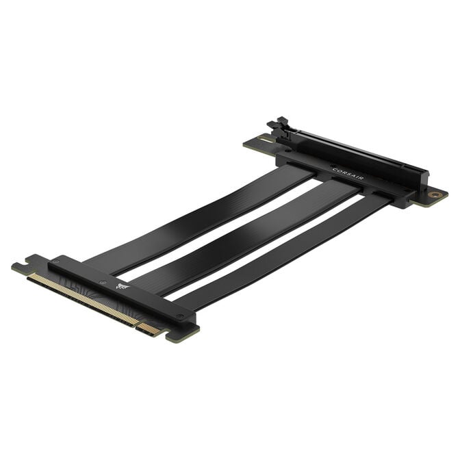 Corsair Premium PCIe 5 x16 Extension Cable, Black, 175mm image number 1