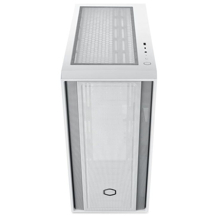 Cooler Master MasterBox 600 Lite PC-Gehäuse, Midi-Tower, E-ATX, Tempered Glass - weiß image number 2
