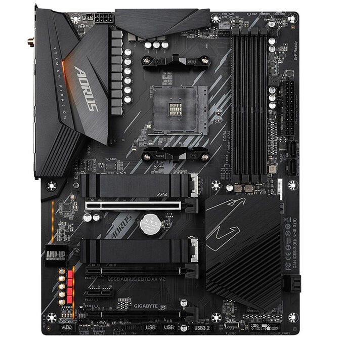 GIGABYTE B550 AORUS Elite AX V2, Sockel AM4, AMD B550, ATX - DDR4 image number 2