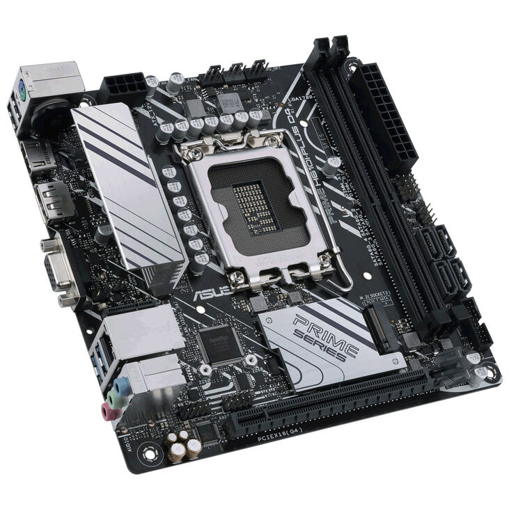 ASUS Prime H610I-Plus D4-CSM, Intel H610 Mainboard, Sockel 1700, DDR4 image number 1