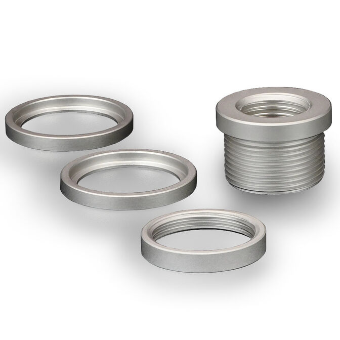 Thermal Grizzly DeltaMate Pass-Through Fitting, G1/4&rdquo;-Gewinde - matt vernickelt image number 2