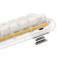Ducky One 3 Aura White Mini Gaming Tastatur, RGB LED - MX-Silent-Red (US) image number null