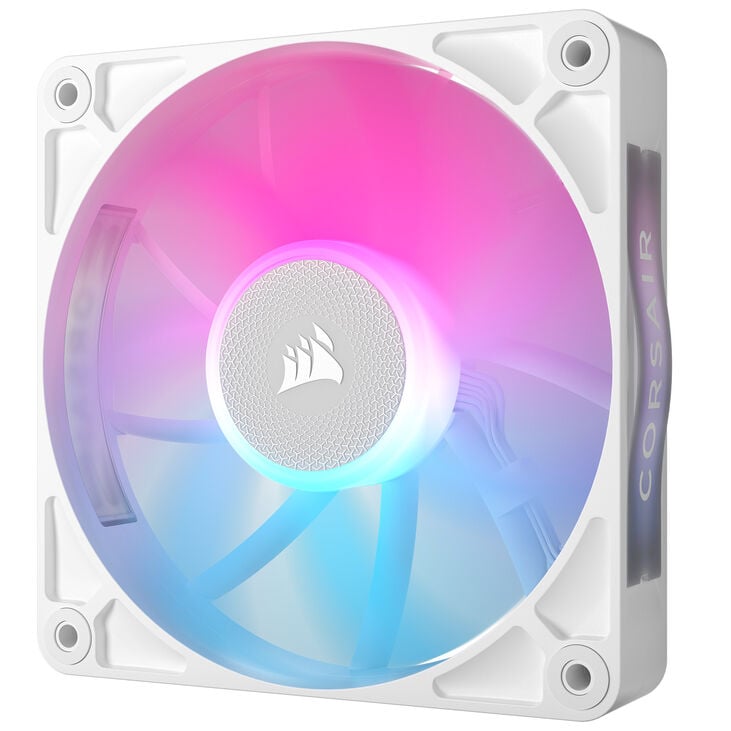 Corsair iCUE LINK RX120 RGB Series, PWM Fan 3-Pack - 120mm, white image number 3