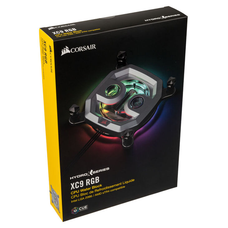 Corsair Hydro X Series XC9 RGB CPU Water Block (2066/sTR4) image number 5