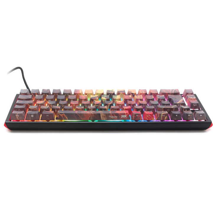 Ducky x Doom One 3 SF Gaming Tastatur, RGB LED - MX-Silent-Red image number 2