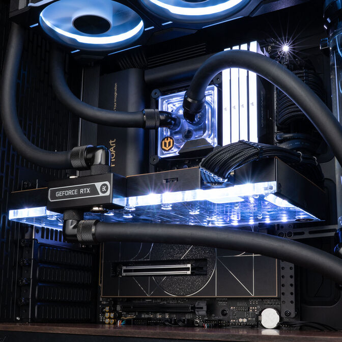 King Mod Gaming-PC Red Nova, AMD Ryzen, NVIDIA GeForce RTX 5090 - Custom Wasserk&uuml;hlung image number 6