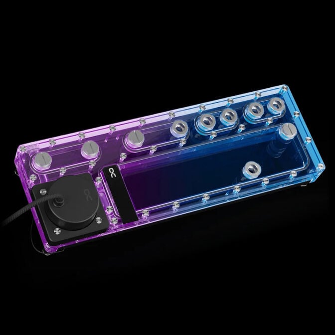 Alphacool Core Distroplate 360 Links V.2 mit D5 Apex Pumpe, f&uuml;r D5/DDC image number 2