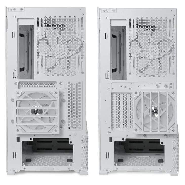 Lian Li LANCOOL 216 RGB, E-ATX PC Case, Mid Tower - white image number 2