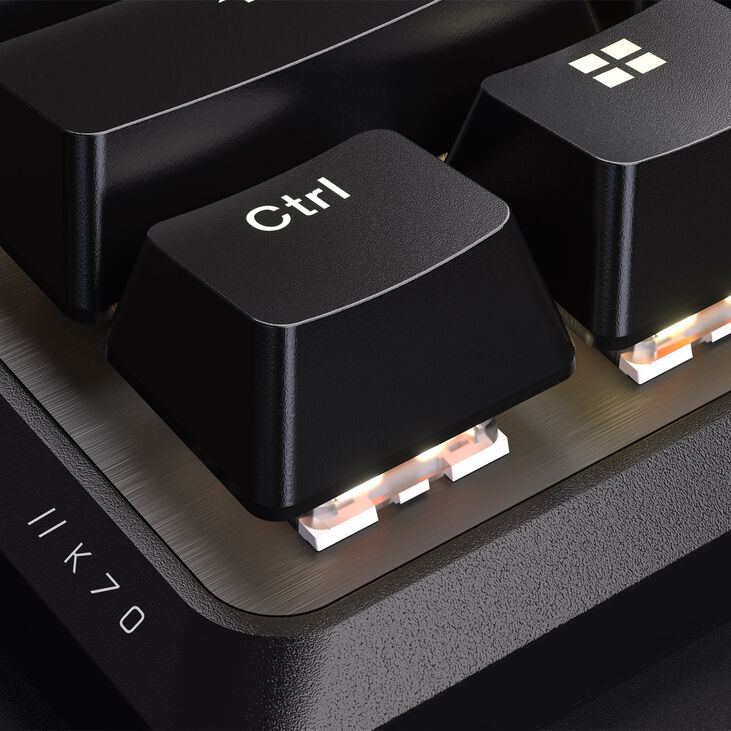 Corsair K70 Core TKL Gaming Keyboard, RGB - black, Corsair MLX Red V2 Switches image number 13