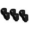 Thermal Grizzly DeltaMate Rotary Fitting - 90&deg;, black, pack of 6